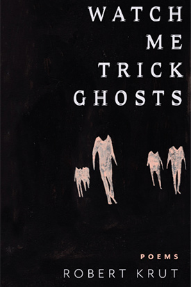 Four ghost figures on black background
